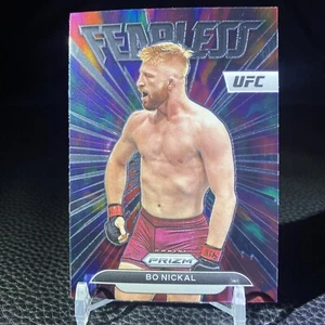 2023 Panini Prizm UFC Bo Nickal Fearless Rookie RC - Picture 1 of 2