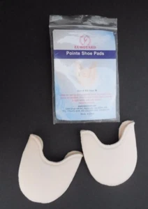 NEW Eurotard Nude Foam Pointe Shoe Pads size Medium #933 - Picture 1 of 4