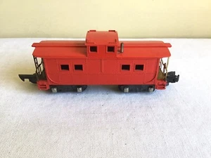 Vintage American Flyer AC Gilbert Co Plastic Red Caboose Model Train Car Toy - Picture 1 of 7