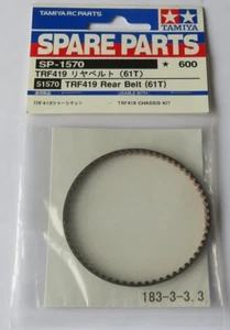 Tamiya TRF419 Rear Belt (61T) NEW 51570 TRF419X TRF419XR - Picture 1 of 1
