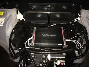 2014 & Newer Harley Davidson Amp Wiring Kit & Mounting Bracket PBR300X2 PBR300X4 - Bild 1 von 12