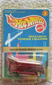 Hot Wheels VW Drag Bus Malleco Tower Cranes High Rise Express Volkswagen NIP - Picture 1 of 6