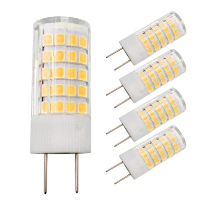 5pcs G8 G8.5 G8.6 Led Bulb T5 5W 64-2835 SMD Lamp 120V 5W 500LM Ceramics Light H - Image 1 of 4