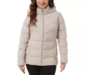 32 Degrees Winter Tech Jacket  Long Sleeve Fixed Chateau Grey Women Size XXL NWT - Picture 1 of 5