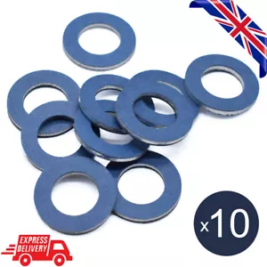 10pcs Oil Drain Sump Plug Washers Gasket 12mm Hole For Toyota Lexus 90430-12031 - Picture 1 of 6