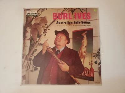 Burl Ives - Australian Folk Songs (Vinyl Record LP) - Image 1 of 2