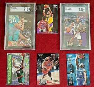 1996-97 Fleer Allen Nash SGC Marbury Iverson Payton Bryant Michael Jordan Malone - Picture 1 of 125