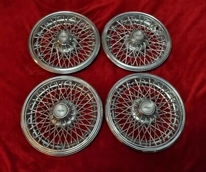 1978 Chevrolet Camaro Berlinetta Spoke Hubcaps 1979 Wire Wheel Covers 1980 1981 - Picture 1 of 1