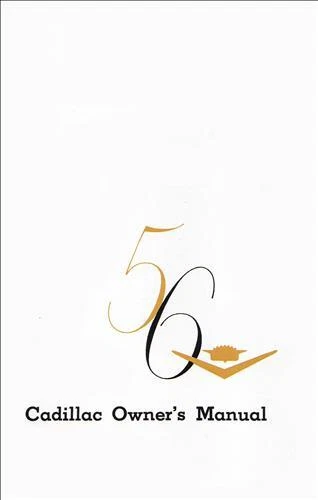 Cadillac 1956 manual del propietario Deville Eldorado serie 62 60 Fleetwood guía libro Foto 1 de 1