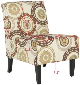 Safavieh MARKA CHAIR, Reduced Price 2172751566 MCR1004A - Picture 1 of 5