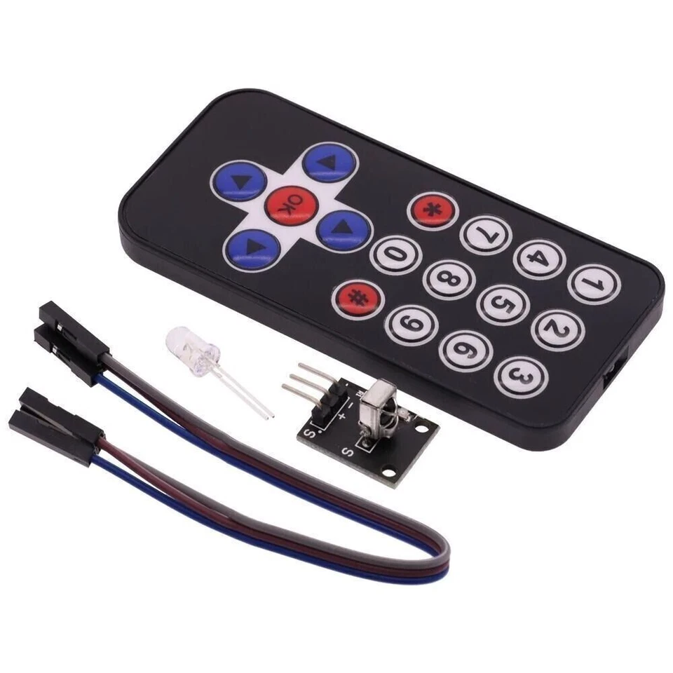 Infrared IR Wireless Remote Control Module Kits DIY HX1838 For Raspberry Pi ETC - Image 1 of 1