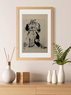 Marc Chagall, Litografía Original Firmada a Mano con Certificado de Autenticidad y Valoración de $3.500.* Foto 1 de 4