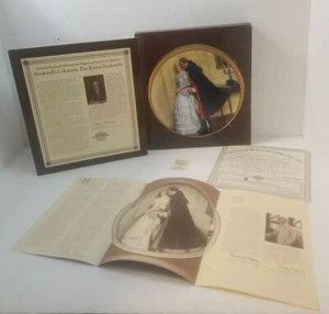 Norman Rockwell Unexpected Proposal plate 1986 Edwin Knowles Christmas gift idea - Bild 1 von 9