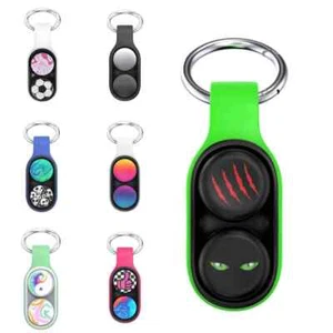 2xHand Spinner Elastico PopPuck Calamita Giocattolo Decompressione Fidget Giocattolo per Adulto Bambino - Foto 1 di 12