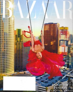 Harper's Bazaar Magazine Jennifer Lopez Fashion Angelina Jolie Iman Beauty 2018 - Picture 1 of 12