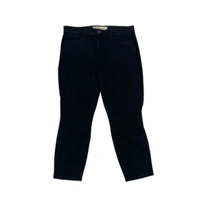 Gap 1969 Jeans Damen Größe 28P True Skinny Ankle Samt Paspel einfarbig schwarze Waschung - Bild 1 von 10