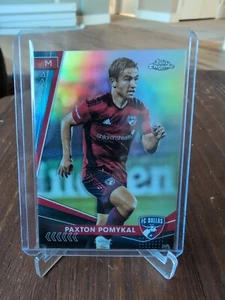 2024 Topps Chrome MLS PAXTON POMYKAL REFRACTOR FC DALLAS #19 - Picture 1 of 2