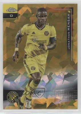 2021 Topps Chrome MLS Sapphire Edition Gold 9/50 Jonathan Mensah #8 - Image 1 of 3