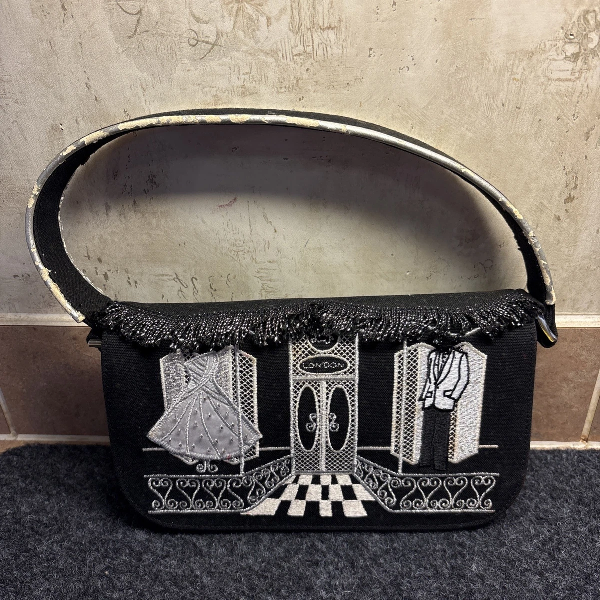 ♡激レア♡Lulu Guinness Vintage Hand Grab Bag Lulu Guinness