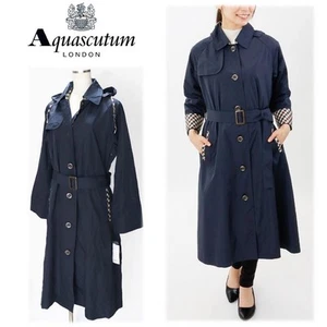 New Aquascutum Online Sold Out Trench Design Raincoat Size M - Picture 1 of 10