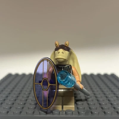 LEGO® Minifigura Star Wars Gungan Soldier con Escudo (sw0302) 9509 7929 - 1F Foto 1 de 2