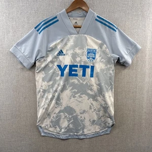 Adidas Austin FC PRIMEBLUE Fußball Trikot Herren mittelblau sportlich unbedruckt Erwachsene* - Bild 1 von 18