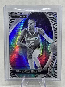 Spectra Titan Dejounte Murray #25 International Black & White Hawks 2023-24 casi nuevo+ - Imagen 1 de 2