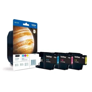 Brother LC-1240C/LC-1240M/LC-1240Y Inkjet Cartridges, Cyan/Magenta/Yellow, Multi - Photo 1/7