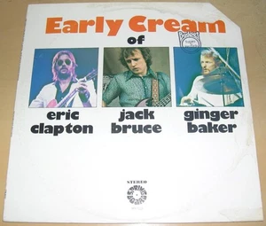 CREAM - The Early Cream of Eric Clapton, Jack Bruce, Ginger Baker (LP, 1975) VG+ - Picture 1 of 1