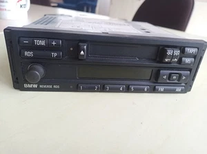 BMW Reverse RDS  Kassetten Autoradio 65128375665, 76462620, super Zustand! - Bild 1 von 4