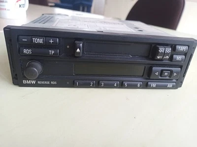 BMW Reverse RDS  Kassetten Autoradio 65128375665, 76462620, super Zustand! - Bild 1 von 4