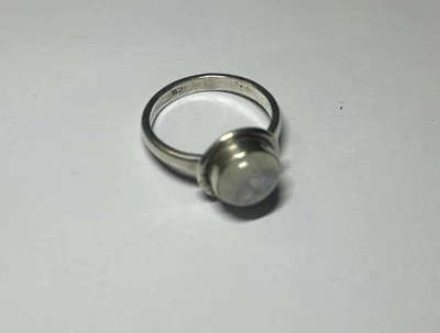 bague en argent massif - Photo 1/4