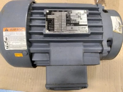 Emerson EL34 AC Motor, 1.1-1.5HP 145TC Frame  - Image 1 of 4