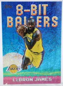 2025-26 Topps - 8-Bit Ballers LeBron James #8B-19 Holofoil - Bild 1 von 2