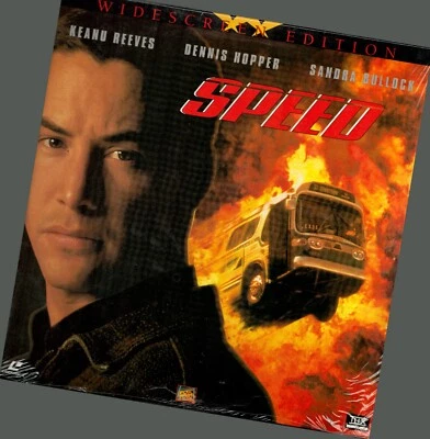 NEW SEALED Speed Laserdisc Widescreen Edition Keanu Reeves Sandra Bullock 1993 - Image 1 of 2