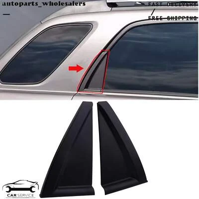For 2005-2010 Kia Sportage 2Pcs Rear Left & Right Door Outside Delta Molding US Foto 1 de 4