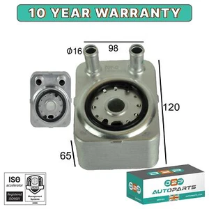 OIL COOLER FOR VW PASSAT (3B3,3B6) CC POLO SCIROCCO SHARAN TIGUAN TOURAN 1.9 TDI - Picture 1 of 11