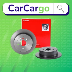 Brembo Solid Rear Brake Discs Toyota Avensis Verso 2.0 VVT-i 2001-2009 291 mm - Picture 1 of 9