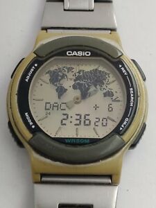Vintage CASIO ABX-53 Databank Module 1326  Quartz Analog & Digital Men's Watch