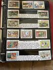 Rare Disney Movie Stamp Collection(11 Pages)   Extra Floral Misc Stamps (6 Page.