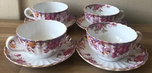 Spode Irene Set of 4 Cups & Saucers - Picture 1 of 6
