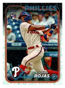 #209 Johan Rojas Philadelphia Phillies RC 2024 Topps All-Star Game Foil - Picture 1 of 2