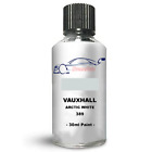 Touch Up Paint For Vauxhall / Opel Movano Artic White 389 Chip Brush Car
