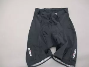 HIND Size M(30) Men Black Athletic Padded Bike Cycling Performance Shorts T855 - Picture 1 of 7