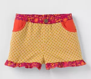 NWT Matilda Jane Enchanted Garden Woodrose Mixed Print Shorts Size 16 - Picture 1 of 5