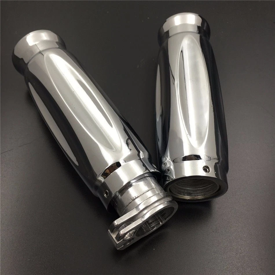 Empuñaduras de mango Billet de 1" para Harley Heritage Softail Springer Classic FLSTC FLSTS Foto 1 de 4
