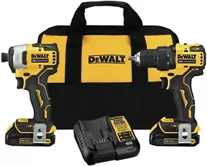 DeWalt DCK278C2 Cordless Drill Combo Kit, Atomic Compact Series - Picture 1 of 5