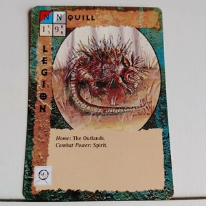 Blood Wars CCG  (Legion)  "QUILL"  First Edition  Rare  NRM/MINT   - Picture 1 of 1