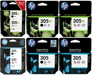 HP 305 305XL für DeskJet 2700 2710 2720 Envy 6020 6032 6420 uvm. - Bild 1 von 7