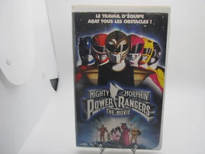 Mighty Morphin Power Rangers - The Movie (VHS)(French) Tested - Bild 1 von 3